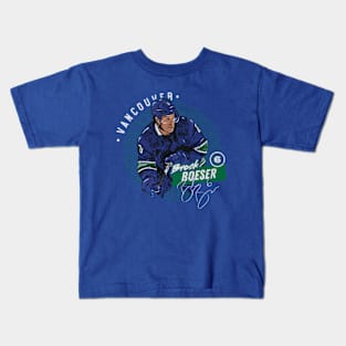 Brock Boeser Vancouver Dots Kids T-Shirt